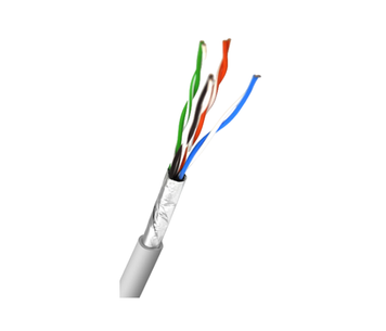 Кабель витая пара внутренний Ritar КВПЕ FTP Cat5e CCA PVC (4x2x0.51) 24AWG (305 м)