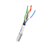 Кабель витая пара внутренний Ritar КВПЕ FTP Cat5e CCA PVC (4x2x0.51) 24AWG (305 м) 1 из 2
