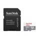 Карта памяти универсальная MiсroSDXC SanDisk Ultra UHS-I U1 c SD-адаптером 1 из 2