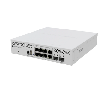 Коммутатор 8-портовый MikroTik CRS310-8G+2S+IN