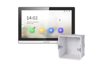 Комплект IP-видеодомофона Hikvision (DS-KH6350-WТE1 7'' Wi-Fi + DS-KAB86)