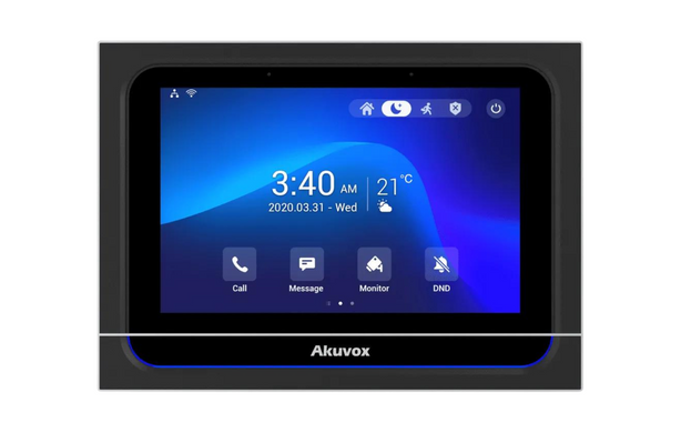 Відеодомофон Akuvox X933W 7" SIP-на Android з Wi-Fi та Bluetooth