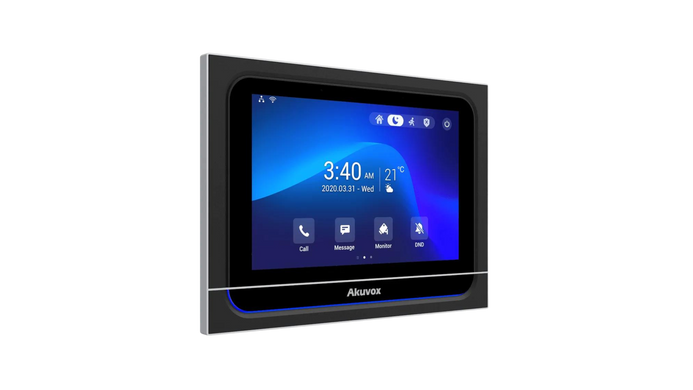 Відеодомофон Akuvox X933W 7" SIP на Android з Wi-Fi та Bluetooth, White
