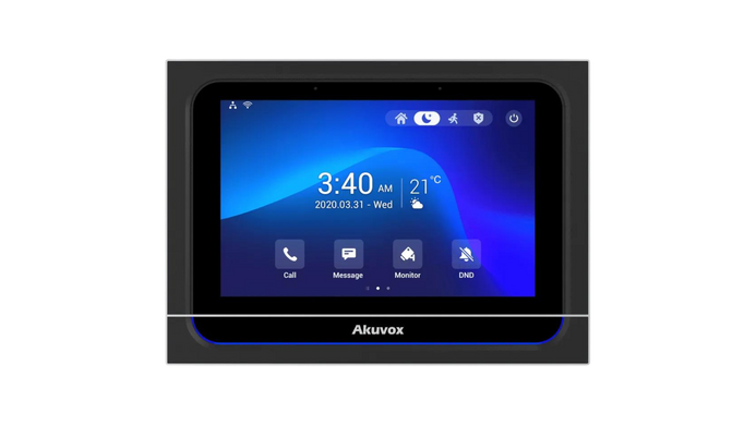 Видеодомофон Akuvox X933W 7" SIP на Android с Wi-Fi и Bluetooth, White