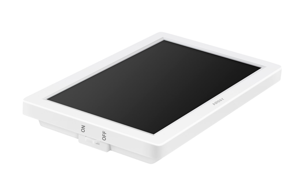 Комплект відеодомофона мультиформатний ARNY AVD-7012FHD (AVD-712FHD 2Мп 7'' IPS + AVP-05 2Мп 74&deg;), White + Brown
