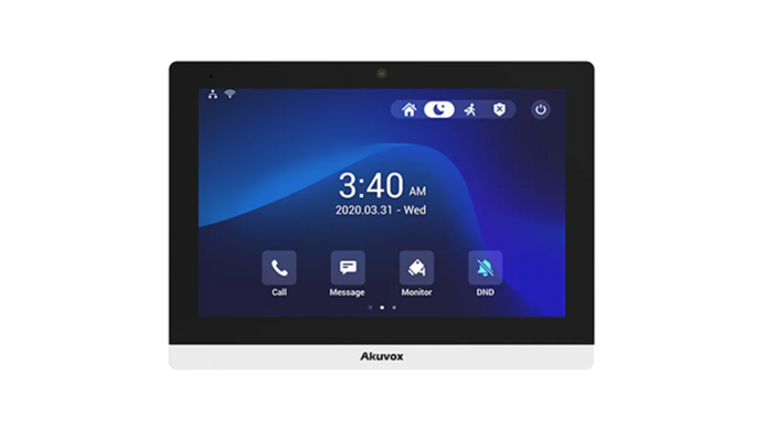 Видеодомофон Akuvox C319A 10" SIP Android с камерой, Wi-Fi и Bluetooth, White