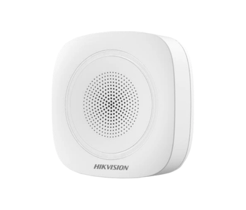 Сирена светозвуковая беспроводная Hikvision DS-PS1-I-WE-Red