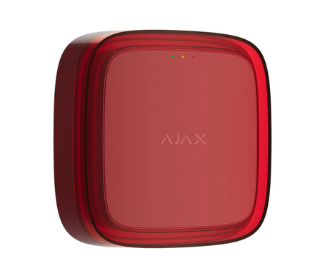 Бездротовий світловий пожежний сповіщувач Ajax EN54 FireProtect (VAD), Red