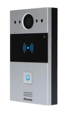 IP-видеопанель индивидуальная с UKEY-считывателем Akuvox R20A 2Мп 110&deg; PIR PoE