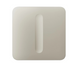 Передня панель для димерного одинарного вимикача Ajax SoloButton (Dimmer), Ivory