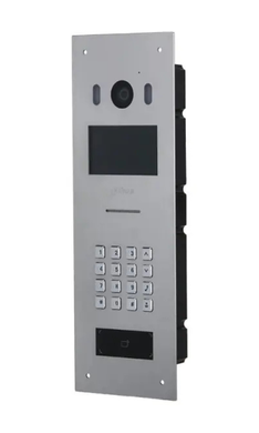 IP-видеопанель многоабонентская с Mifare-считывателем Dahua DHI-VTO6521K 2Мп 86&deg; QR