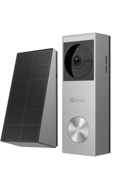 IP-відеодзвінок Ezviz HP3 Pro (CS-HP3 Pro) 3Мп 162&deg; Wi-Fi PIR сонячна панель
