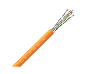 Кабель витая пара внутренний ЗЗКМ U/UTP Cat5e Cu LSZH (4х2х0.51) 24AWG (305 м) (7091010)