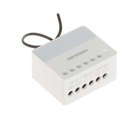 Низкотоковое реле дистанционного управления приборами Hikvision DS-PM1-O1L-WE