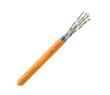 Кабель витая пара внутренний ЗЗКМ F/UTP Cat5e Cu LSZH (4х2х0.51) 24AWG (305 м) (7091004)