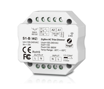 Симісторний димер Akubela S1-B(WZ) ZigBee