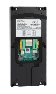 IP-відеопанель багатоабонентська з UKEY-зчитувачем Akuvox R20K 2Мп 110&deg; PoE, Black