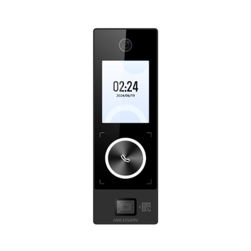 Терминал биометрический (FaceID) с Mifare-считывателем Hikvision DS-K1T323MBWX-QRE1