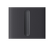 Центральна панель для димерного комбінованого вимикача Ajax CenterButton (Dimmer) vertical, Graphite