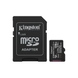 Карта памяти MicroSDXC Kingston Canvas Select Plus (SDCS3/xxxGB) с SD-адаптером 1 из 2