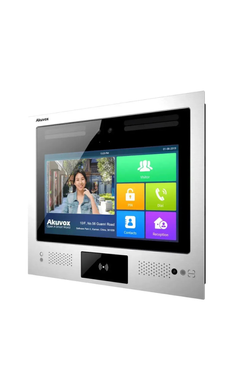 Біометрична IP-відеопанель багатоабонентська Akuvox X916S 2Мп+2Мп+0.3Мп 115&deg; UKEY QR PIR PoE