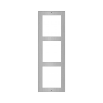 Декоративная рамка для монтажа трех модулей Hikvision DS-KD-ACF3