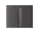 Центральна панель для димерного комбінованого вимикача Ajax CenterButton (Dimmer) vertical, Gray