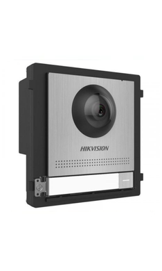 Модульна IP-відеопанель індивидуальна Hikvision DS-KD8003-IME1/S 2Мп 180&deg; PoE