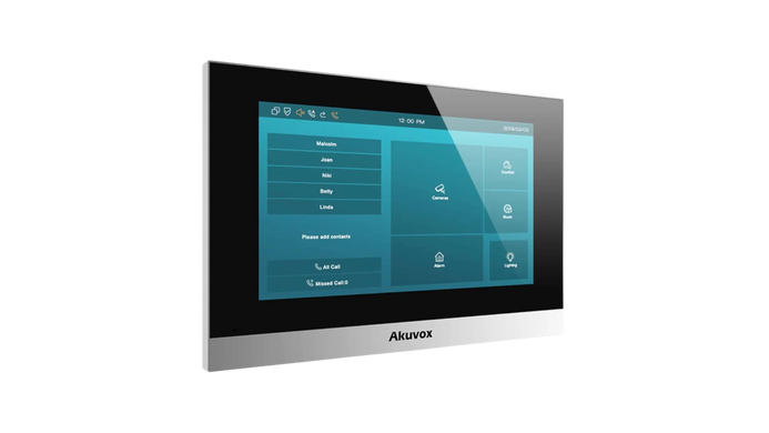 Відеодомофон Akuvox C313N 7" SIP на Linux, Silver